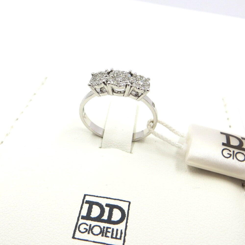 Anello Trilogy DAVITE&DELUCCHI Oro e Diamanti