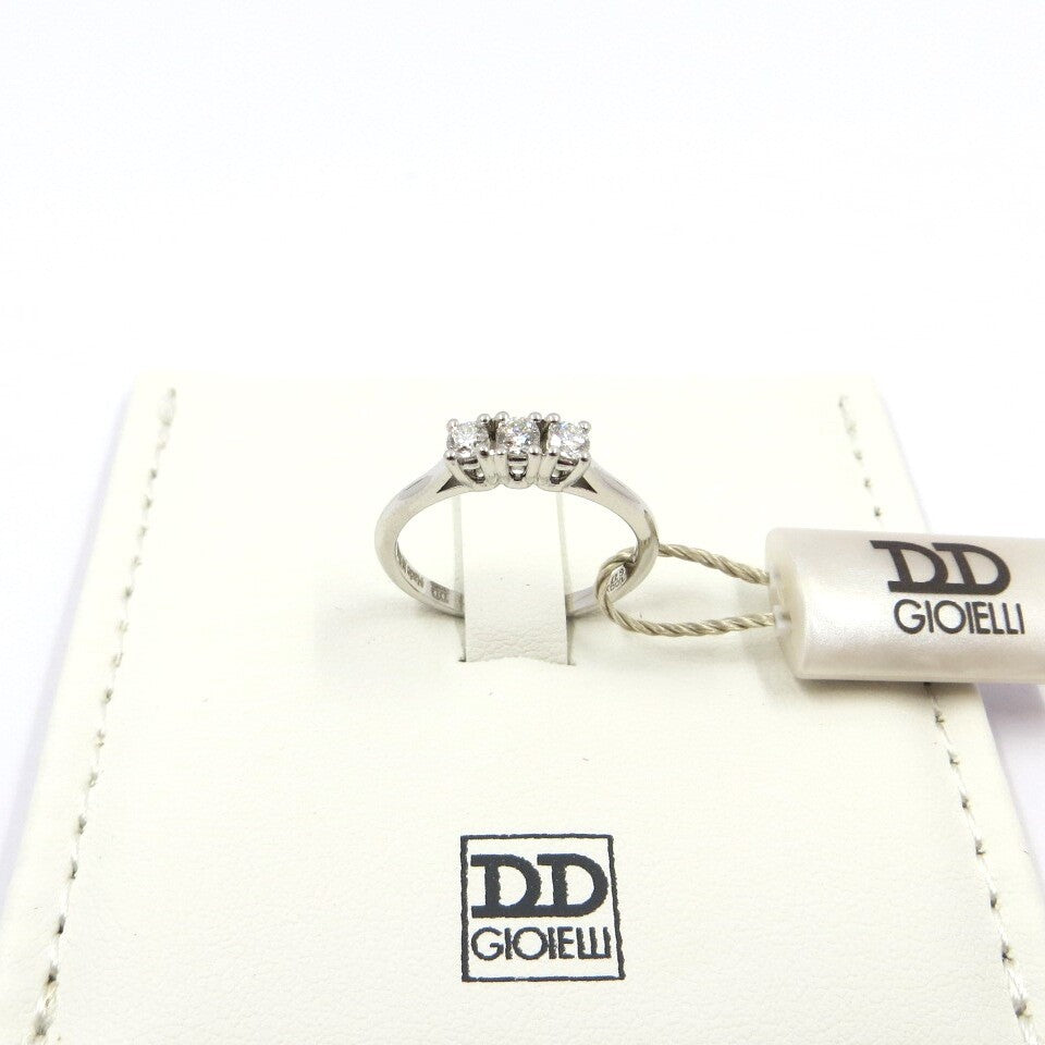 Anello Trilogy DAVITE&DELUCCHI Oro e Diamanti