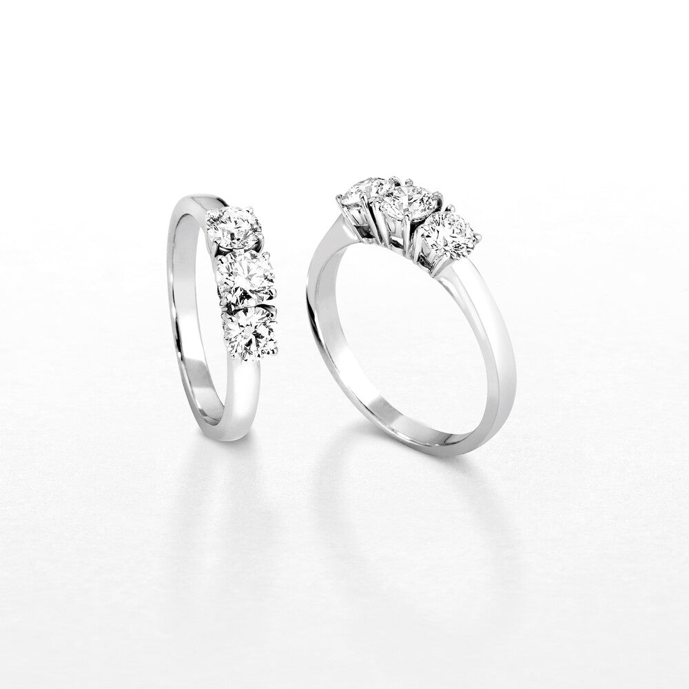 Anello Trilogy GIORGIO VISCONTI Oro e Diamanti