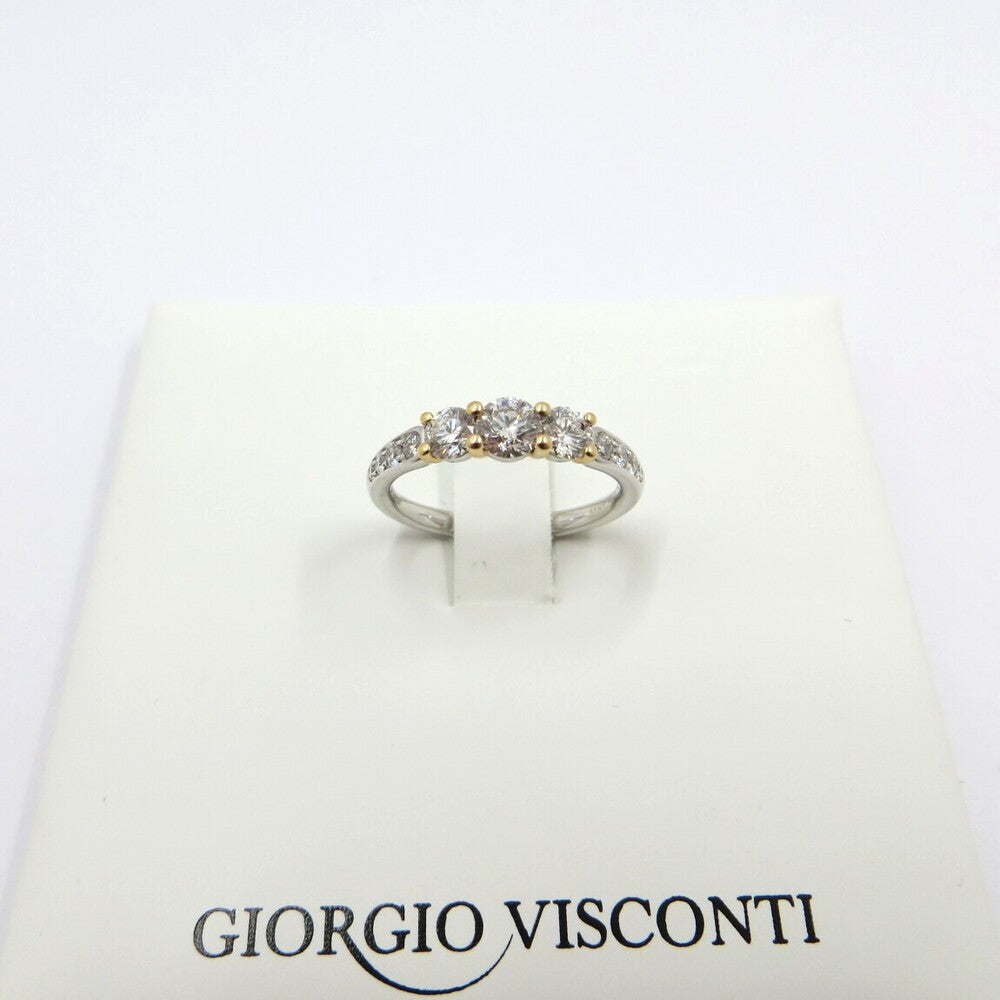 Anello Trilogy GIORGIO VISCONTI Oro e Diamanti
