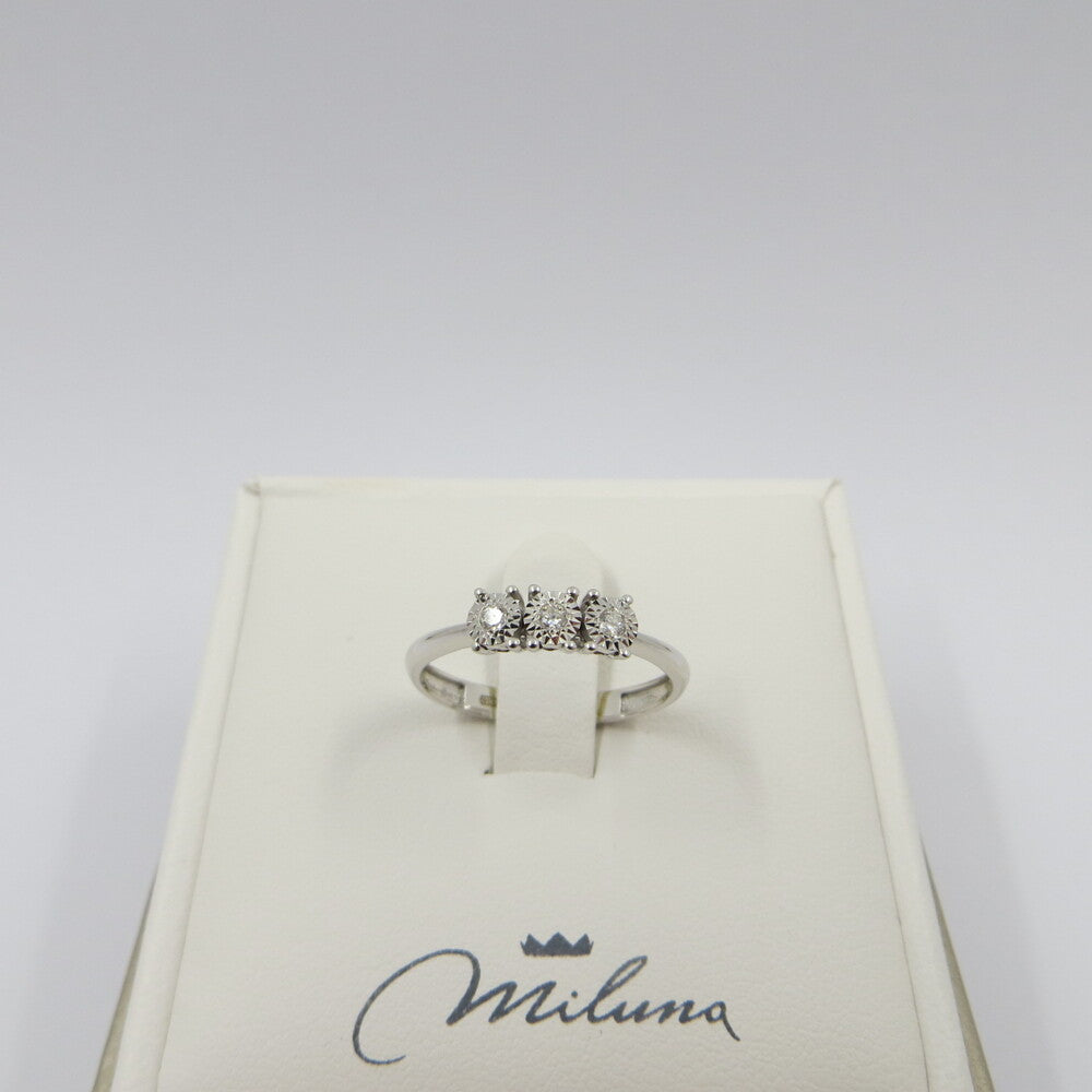 Anello Trilogy Miluna Oro e Diamanti
