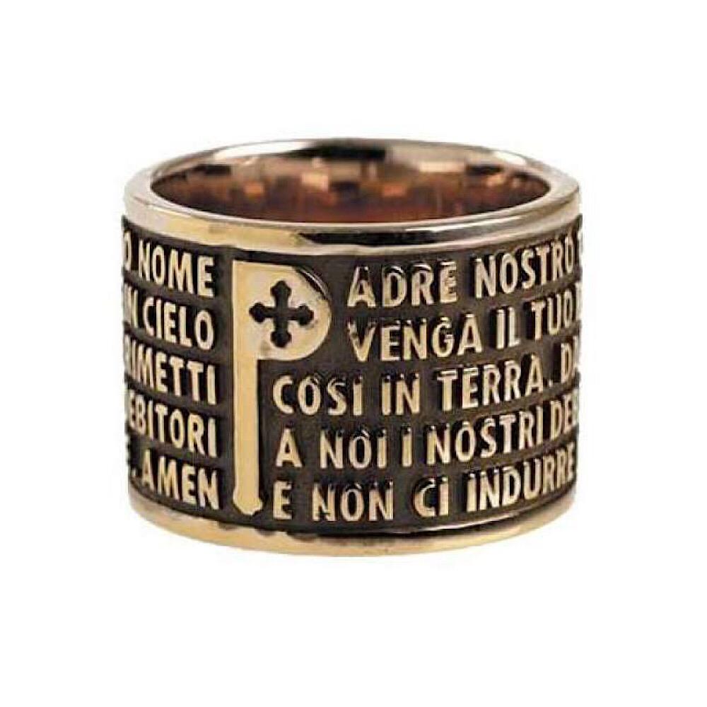 Anello TUUM ORIGINE ARGENTO BRONZATO