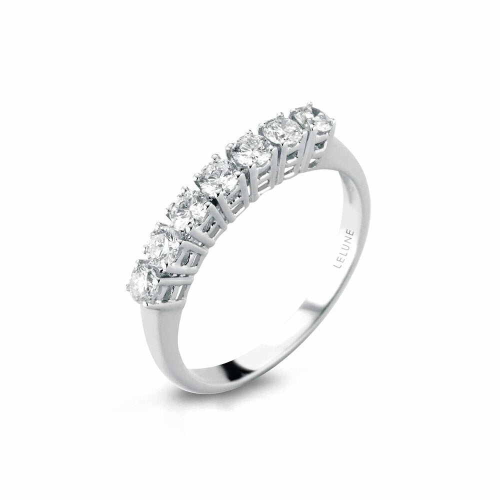 Anello Veretta ( pietre) LELUNE Oro e Diamanti
