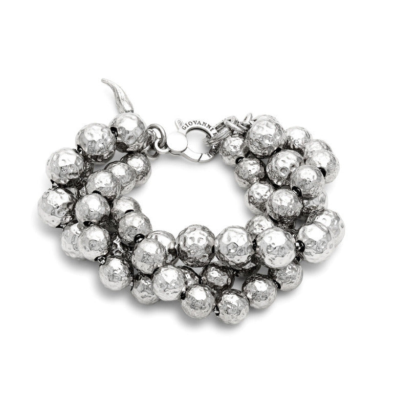 Bracciale Argento Giovanni Raspini Super Bowl Intrecci