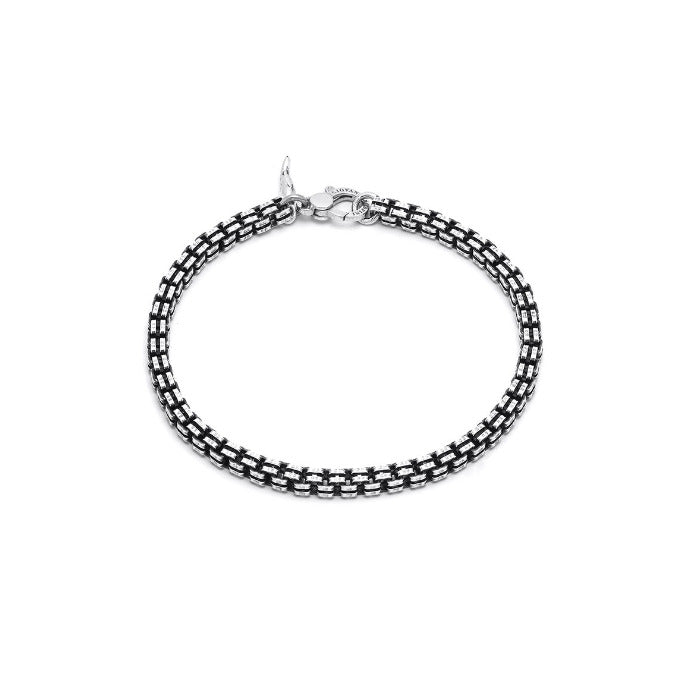 Bracciale in Argento Giovanni Raspini Maglia Quadra