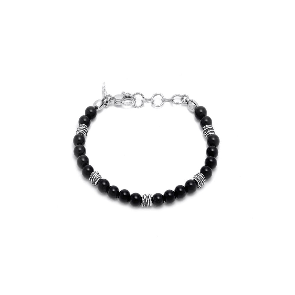 Bracciale Giovanni Raspini Tango Onice e Fili Argento