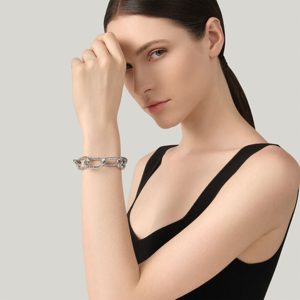 Bracciale Giovanni Raspini Croco in Argento