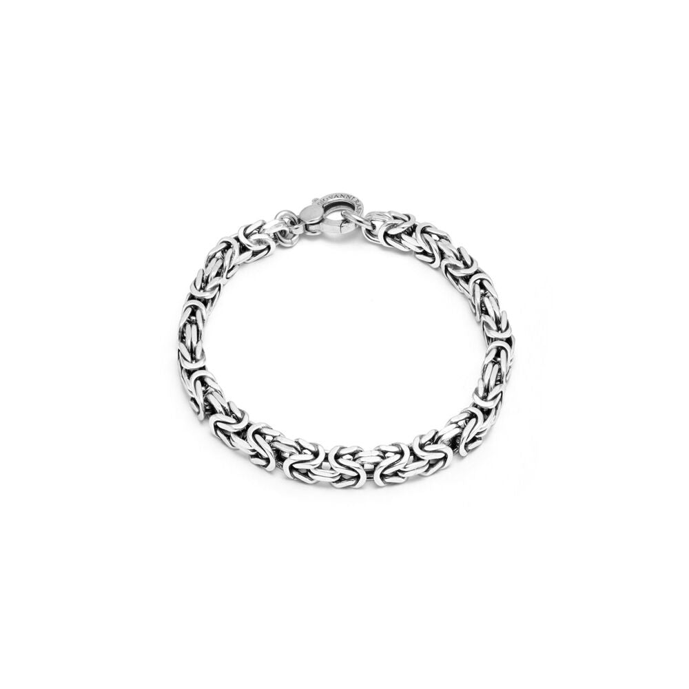 Bracciale Giovanni Raspini Maglia Bizantina Quadra in Argento