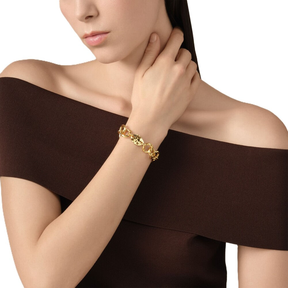 Bracciale Giovanni Raspini Montana Bronzo placcato Oro 18 kt