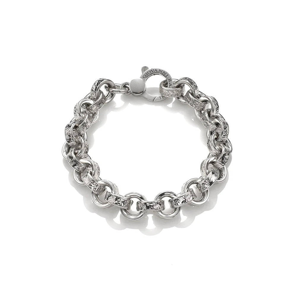 Bracciale Giovanni Raspini Rolò martellato