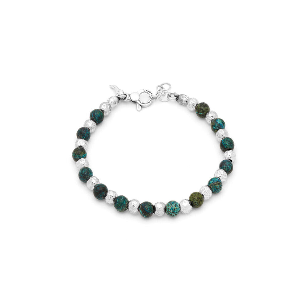 Bracciale Giovanni Raspini Sfere Diaspro e Argento