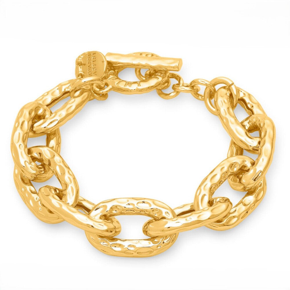 Bracciale Giovanni Raspini Zelda Bronzo placcato Oro 18 kt