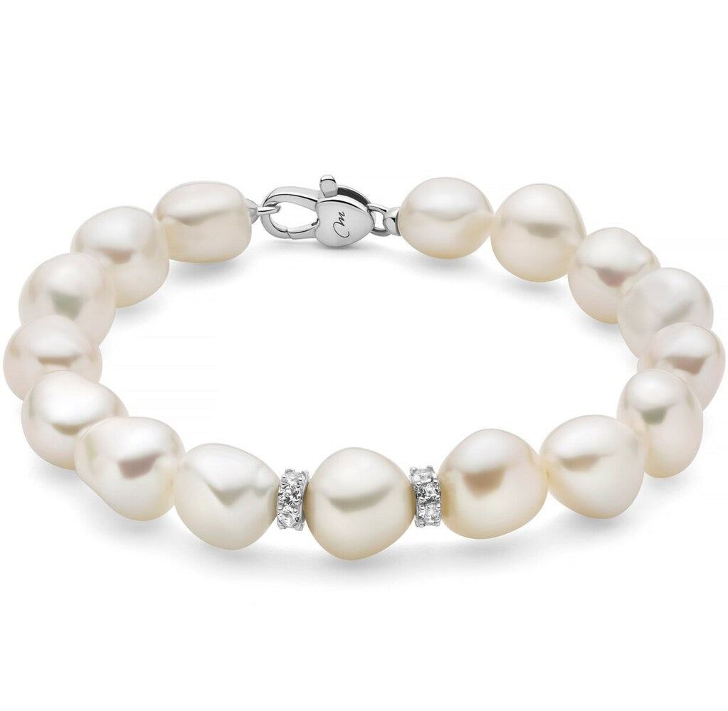 Bracciale Miluna Perle Barocche e Topazi