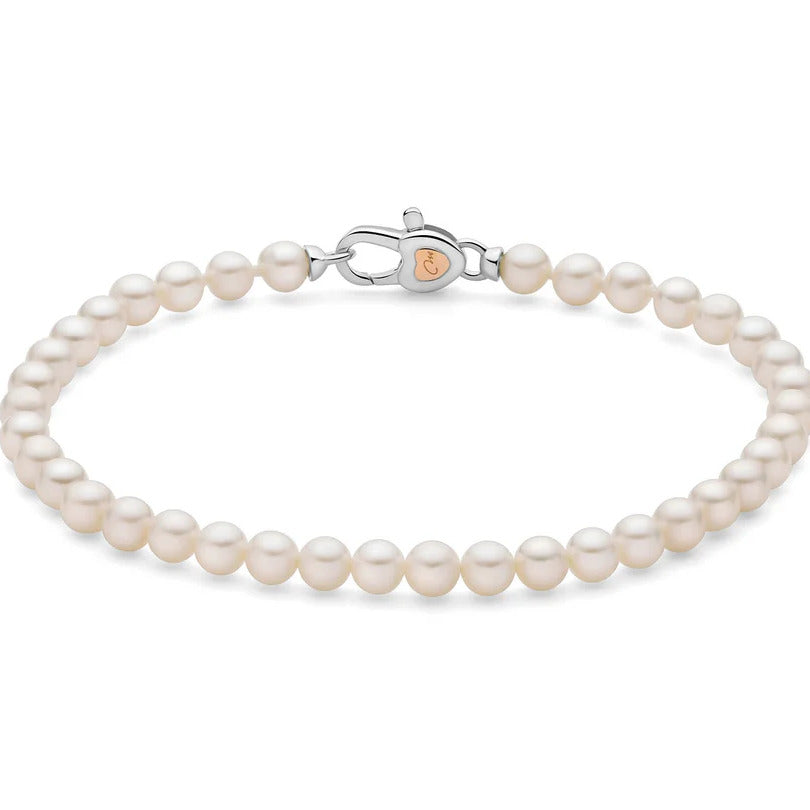 Bracciale Miluna Perle 4,5-5 mm e Argento