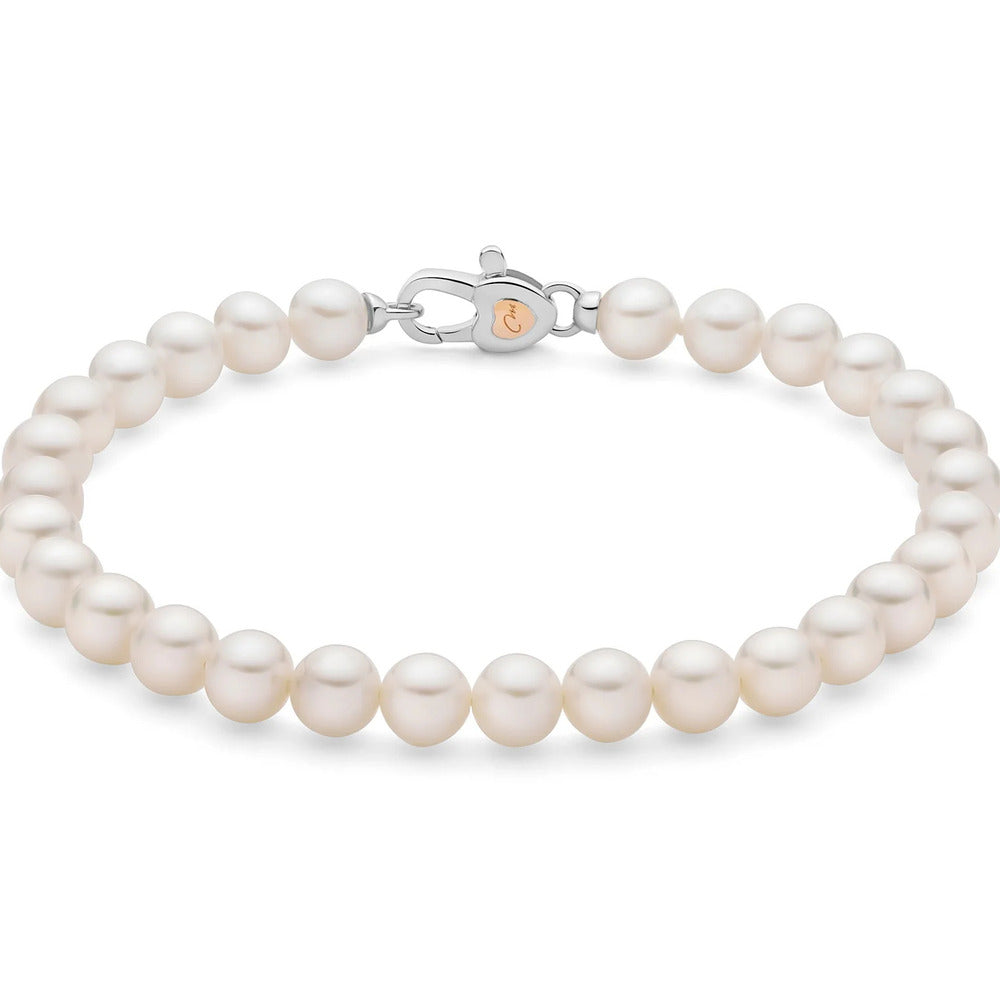 Bracciale Miluna Perle 6-6,5 mm e Argento