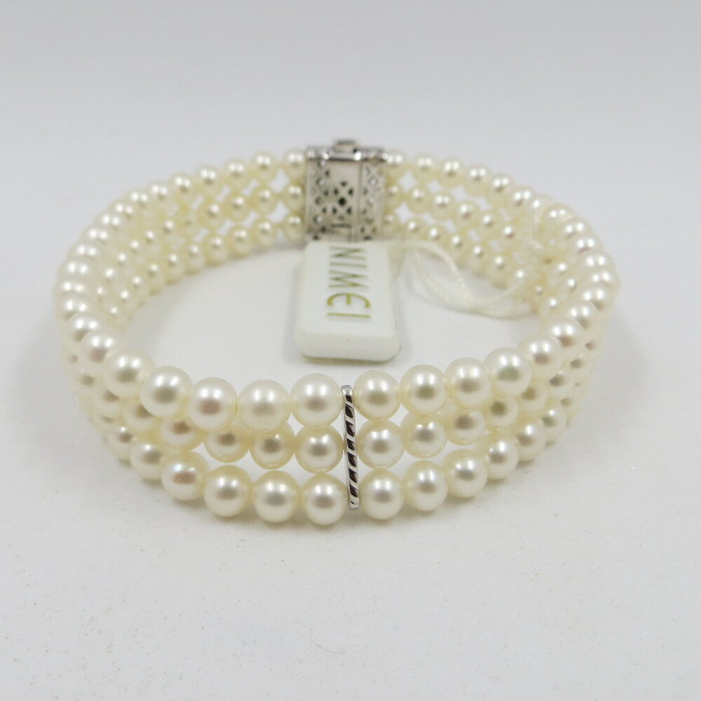 Bracciale NIMEI Tre fili di perle