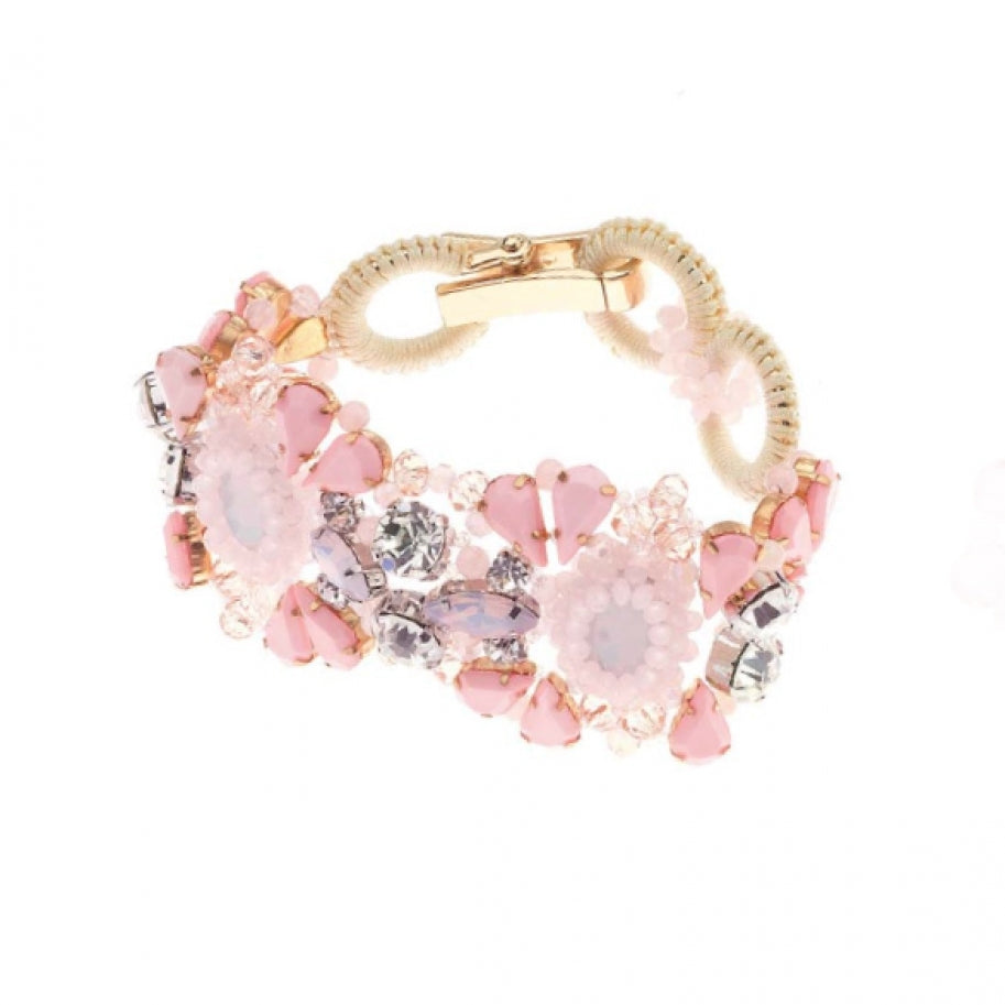 Bracciale OTTAVIANI con cristalli, strass e perline