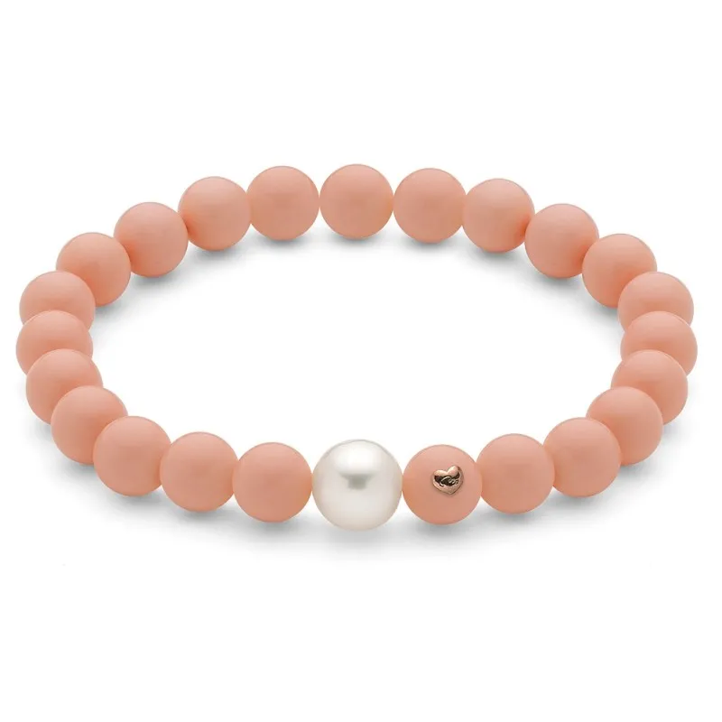 Bracciale MILUNA Perle Rosa Terre e Mare