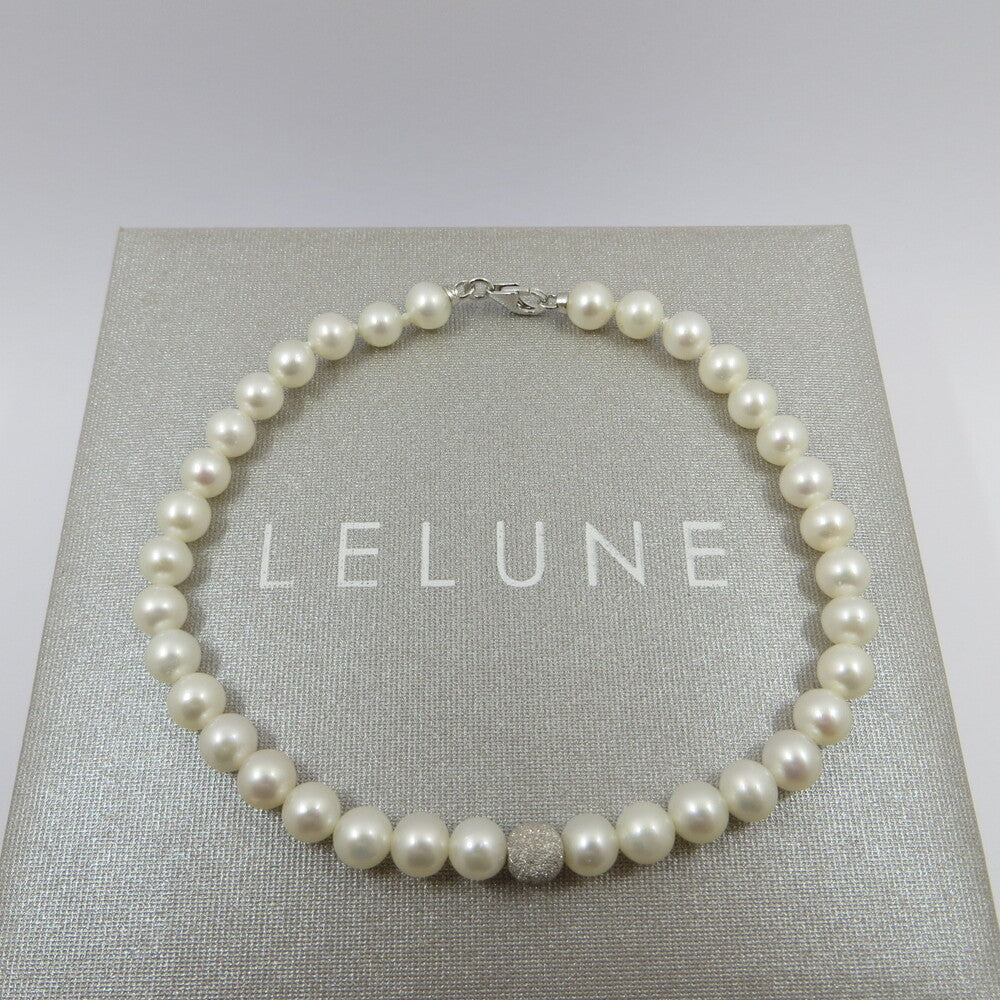 Bracciale di perle LELUNE con sfera oro diamantata