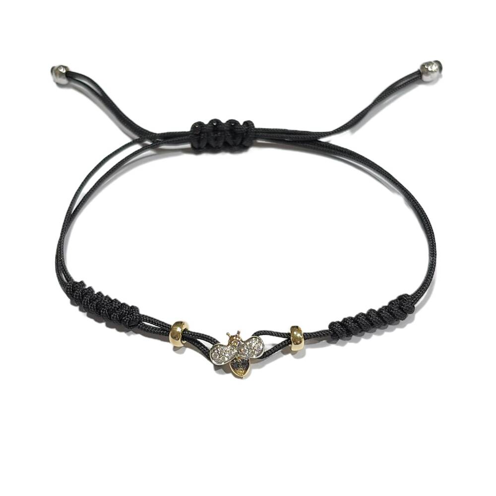 Bracciale Pippo Perez Ape Oro 18kt, Diamanti e Zaffiri gialli