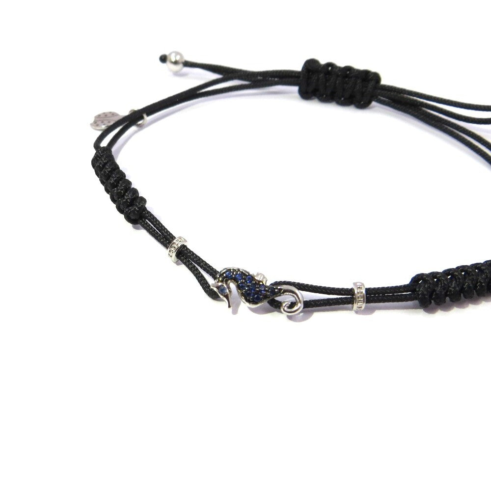 Bracciale Pippo Perez Cavalluccio Marino Oro e Zaffiri