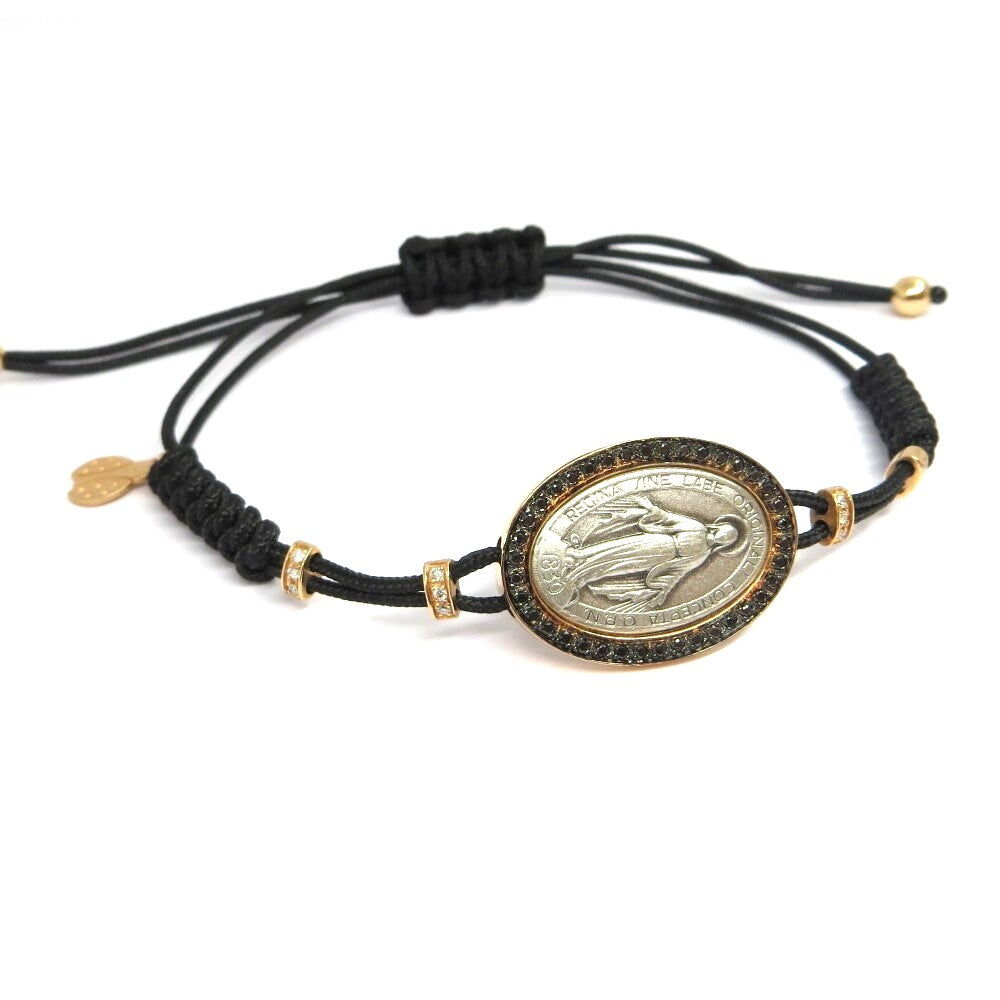 Bracciale PIPPO PEREZ Madonnina Oro e Diamanti