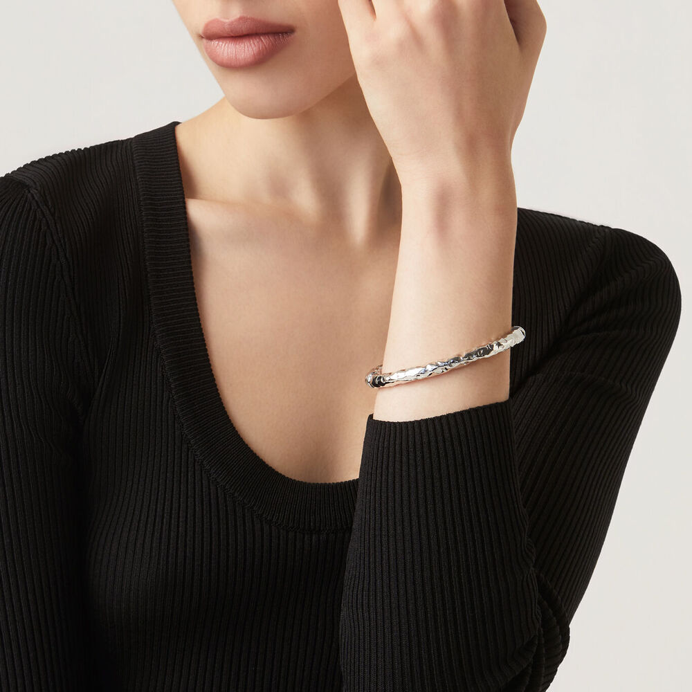 Bracciale Giovanni Raspini Bangle Stone Piccolo in Argento