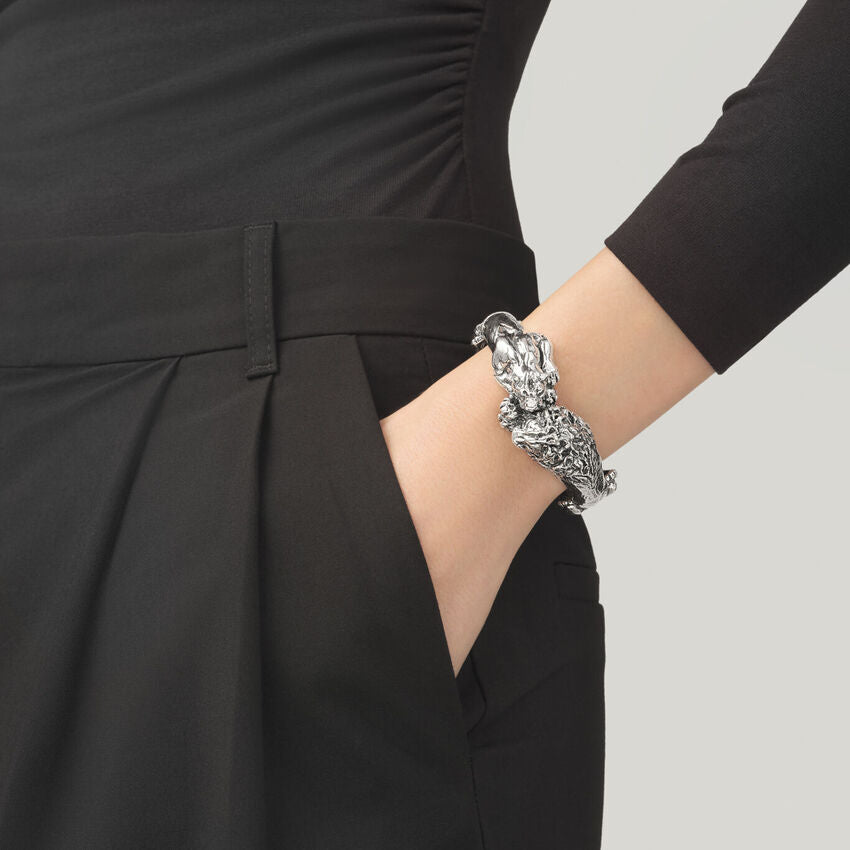 Bracciale Giovanni Raspini Leoni in Argento