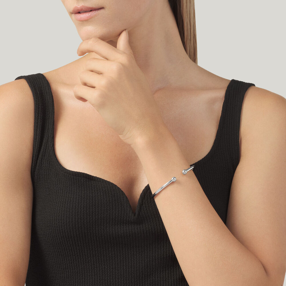 Bracciale rigido Giovanni Raspini Axis in Argento 925