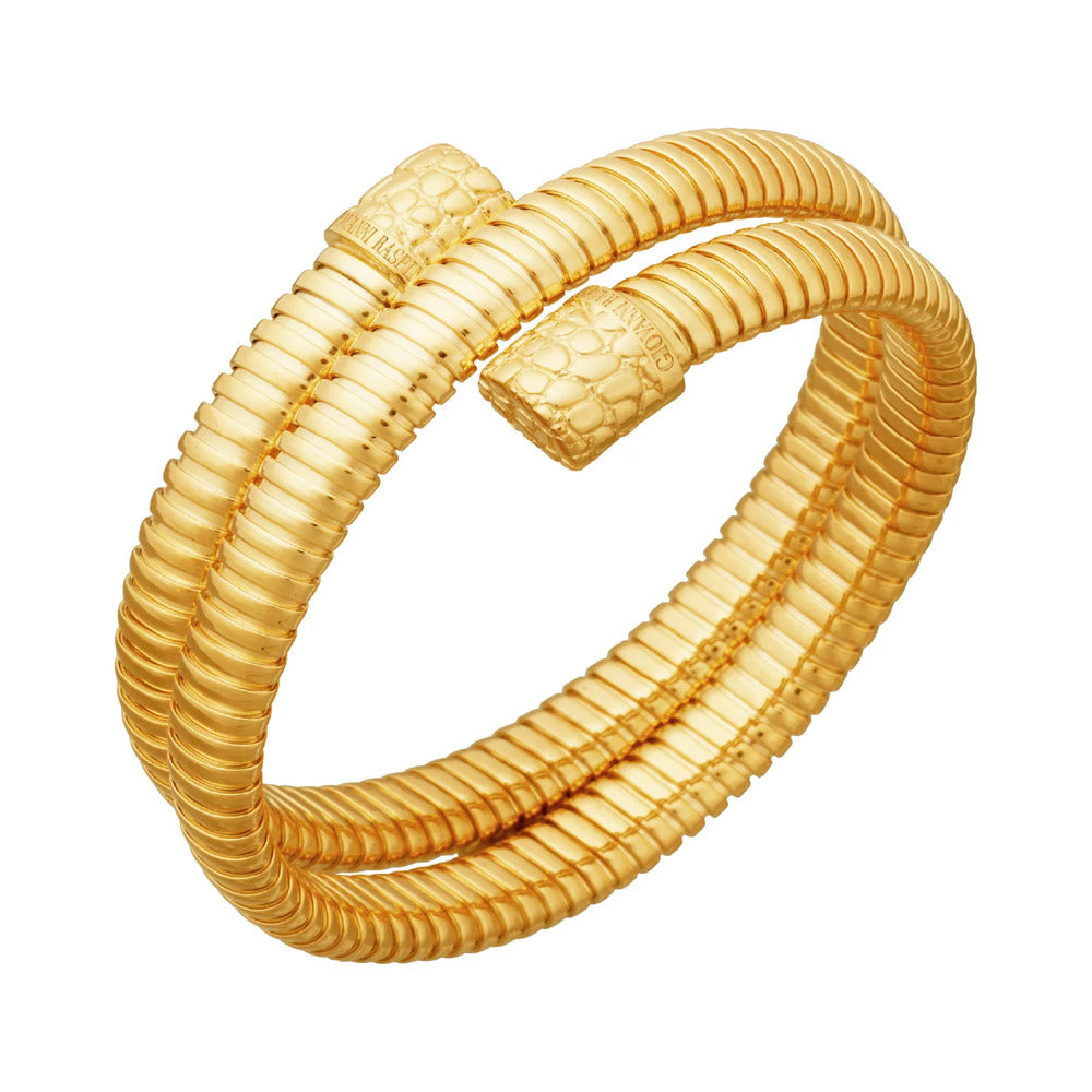 Bracciale Giovanni Raspini Tubogas Croco Doppio