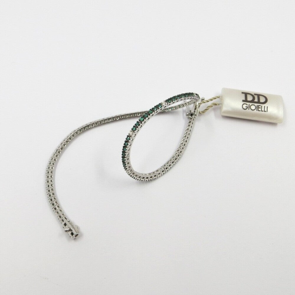 Bracciale Tennis DAVITE&DELUCCHI Oro Diamanti e Smeraldi
