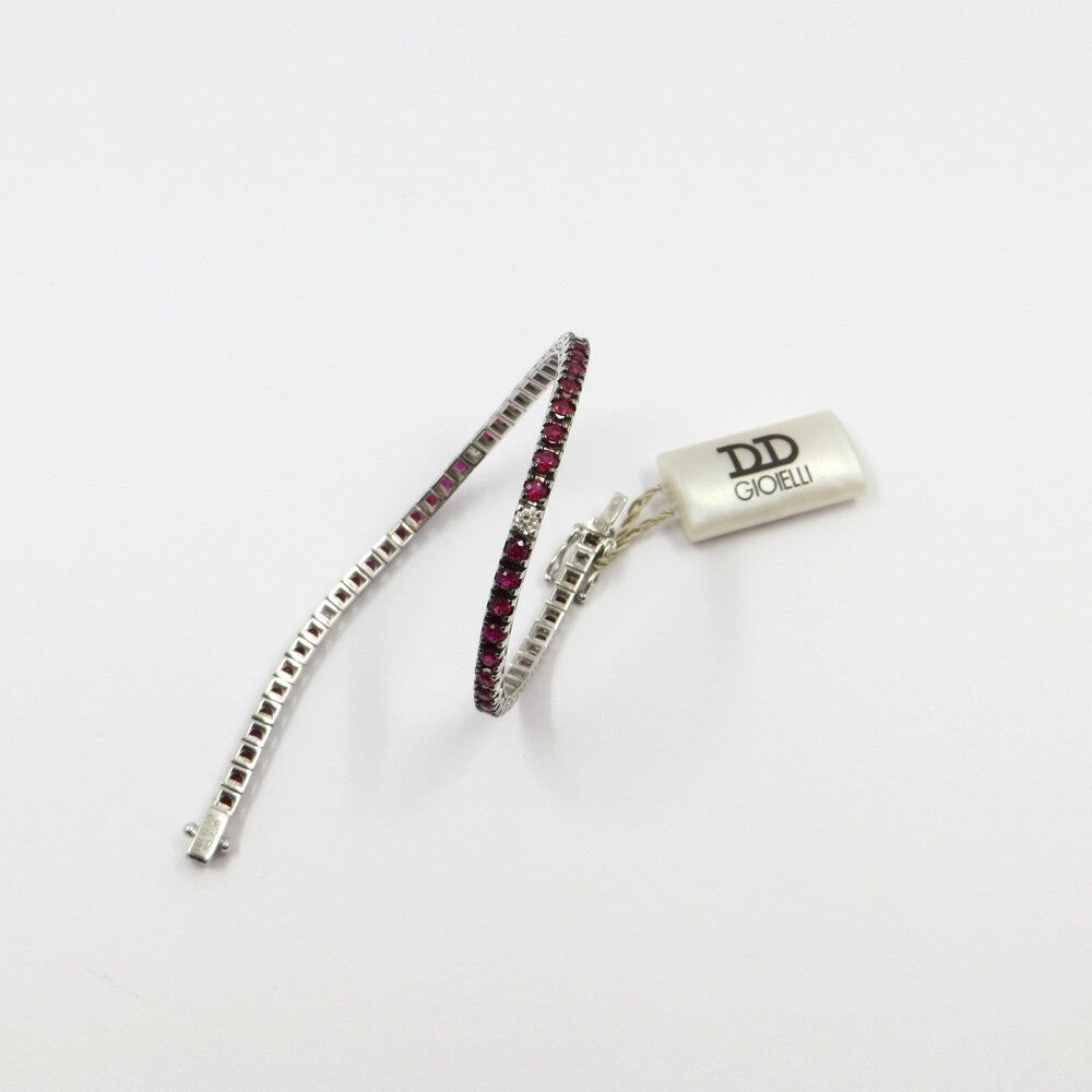 Bracciale Tennis DAVITE&DELUCCHI Oro Diamanti e Rubini