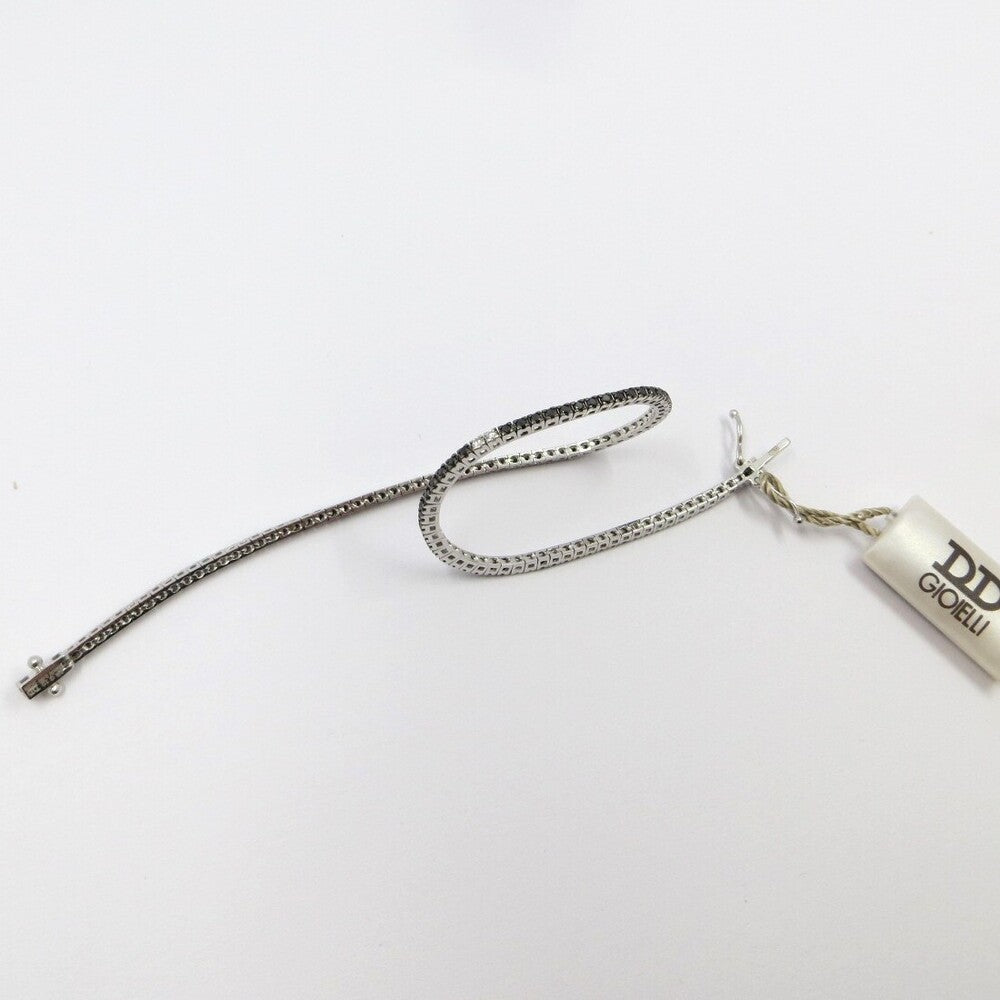 Bracciale Tennis DAVITE&DELUCCHI Oro, Diamanti Bianchi e Neri