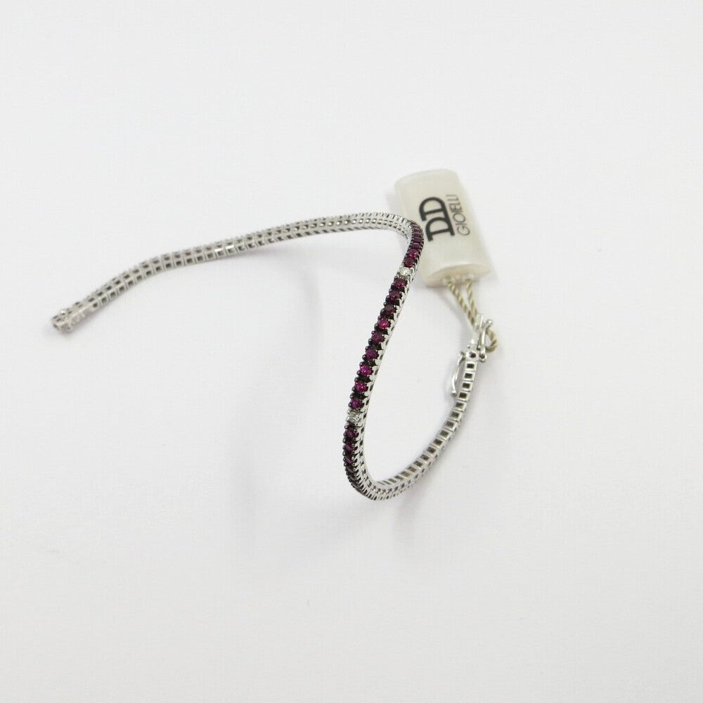 Bracciale Tennis DAVITE&DELUCCHI Oro Diamanti e Rubini
