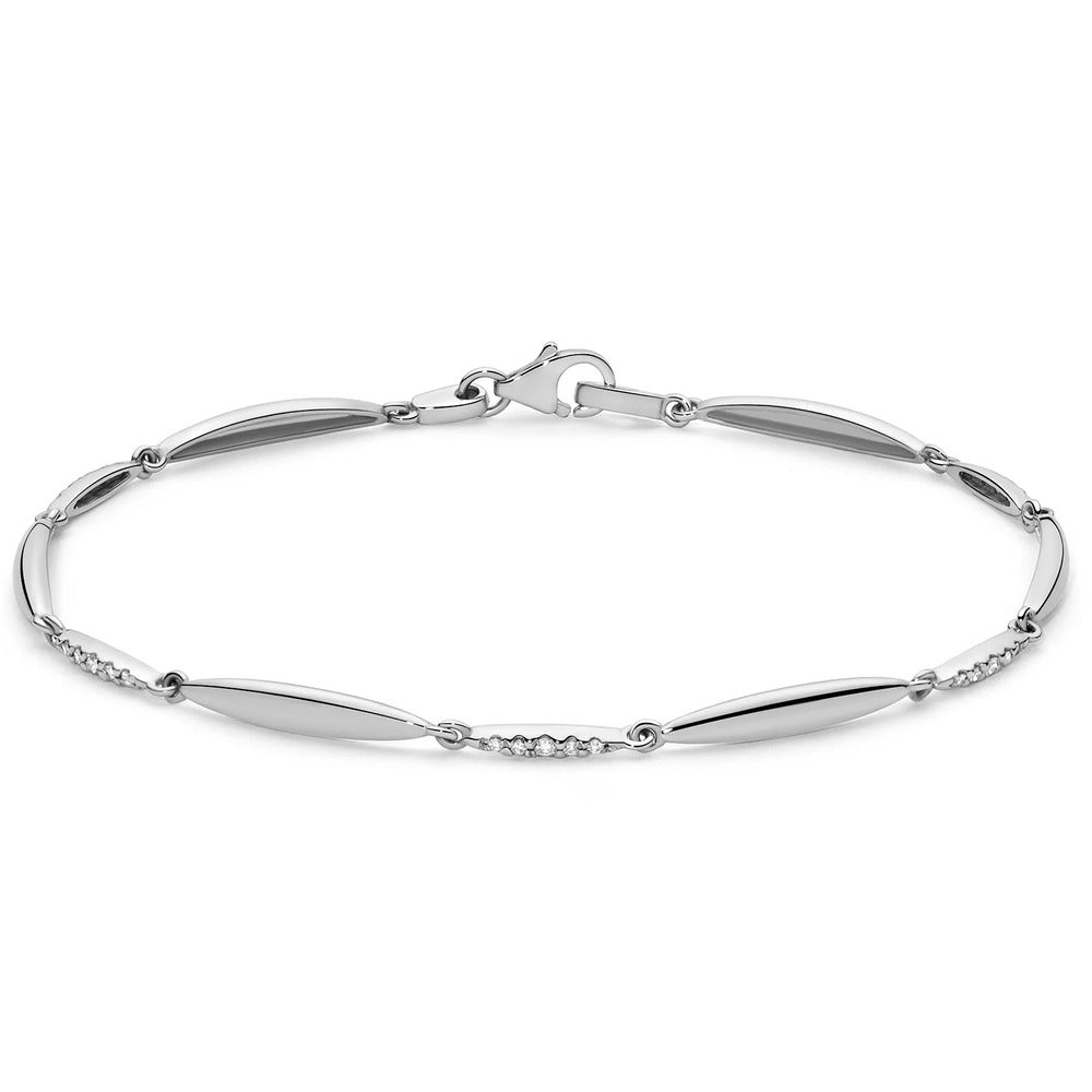 Bracciale Tennis Miluna Oro e Diamanti