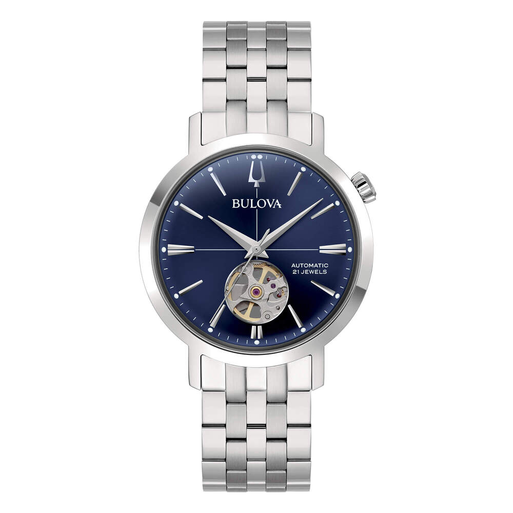 Orologio Uomo BULOVA Aerojet Automatic Blue mm