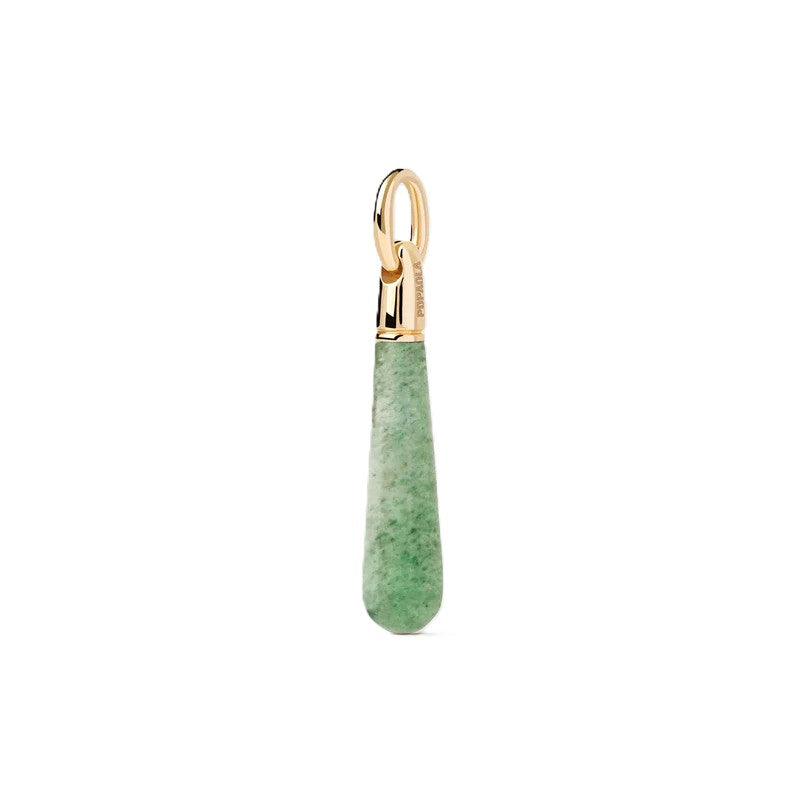 Ciondolo PDPAOLA Avventurina Verde Large Drop