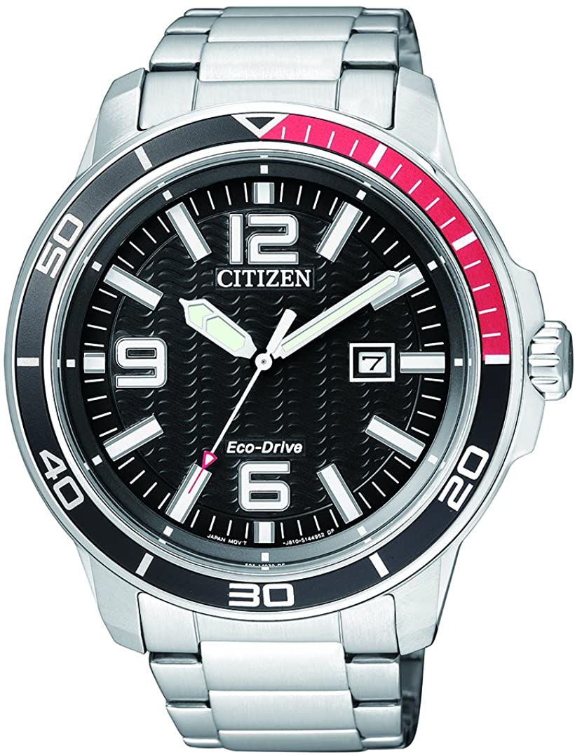 Orologio CITIZEN Herren Armbanduhr Analog Quarz Edelstahl