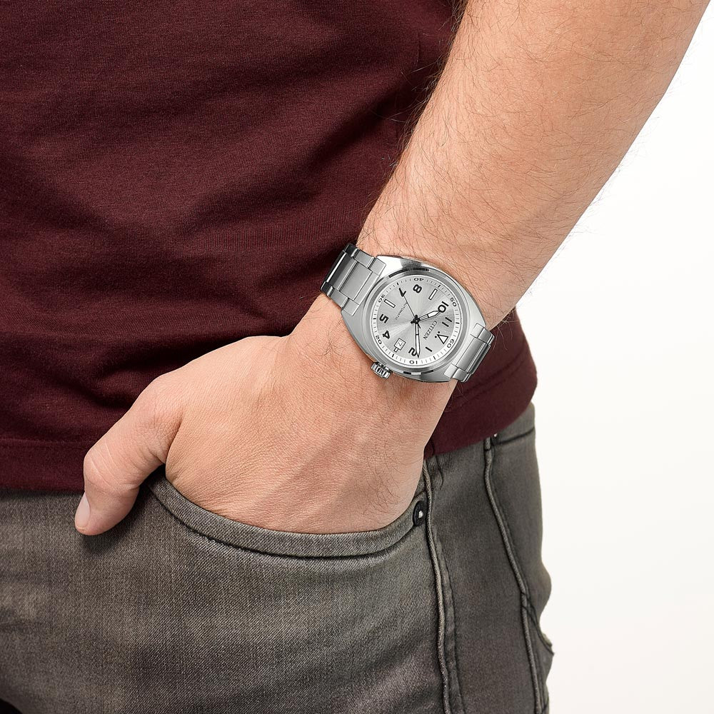 Orologio automatico uomo CITIZEN Silver