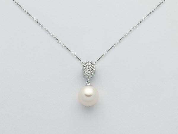 Collana MILUNA girocollo perla e brillanti