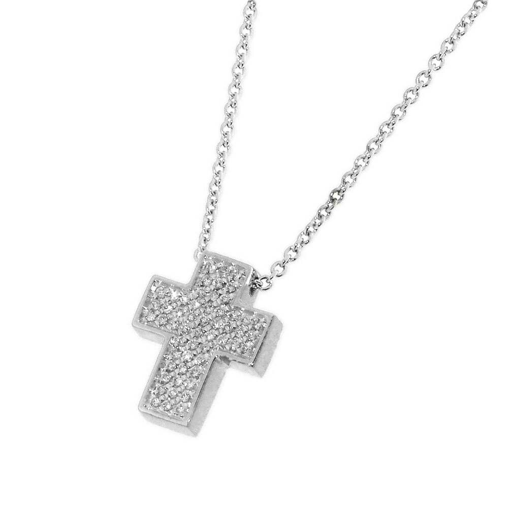Collana con pendente Croce DAVITE&DELUCCHI Oro e Diamanti