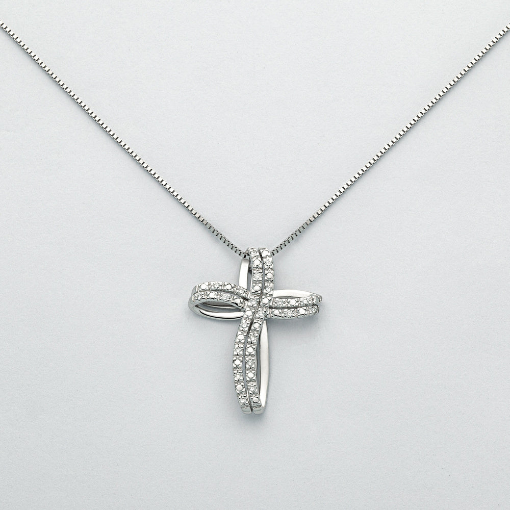 Collana MILUNA con pendente CROCE