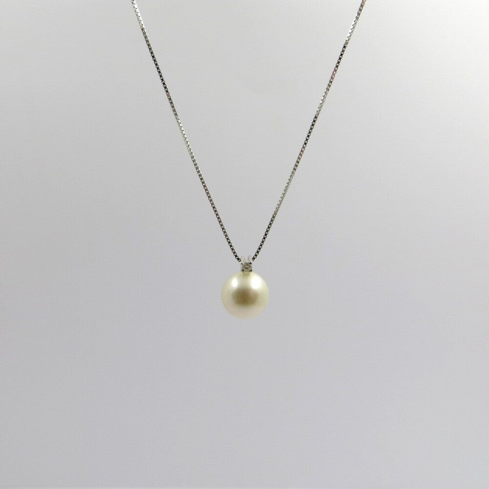Collana DAVITE&DELUCCHI Oro bianco con Perla e Diamante