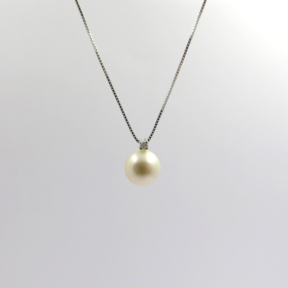 Collana DAVITE&DELUCCHI Oro bianco con Perla e Diamante