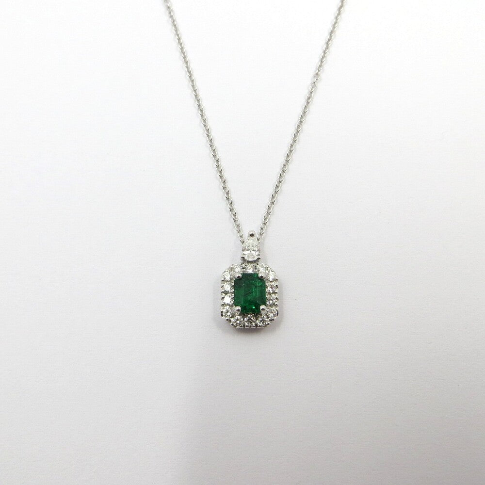 Collana con Pendente DAVITE&DELUCCHI Oro, Diamanti e Smeraldo