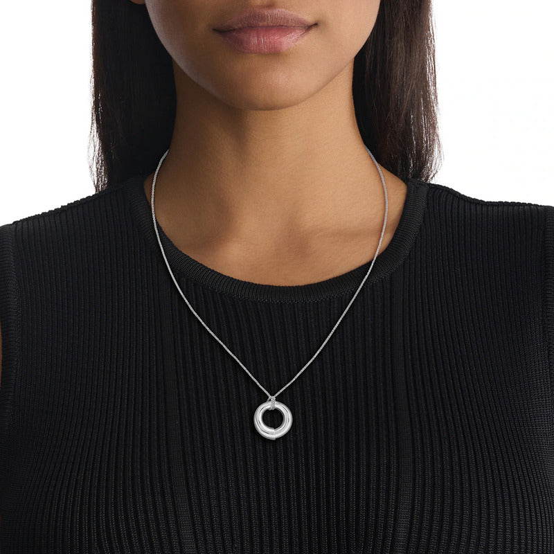Collana Calvin Klein Spiral in Acciaio