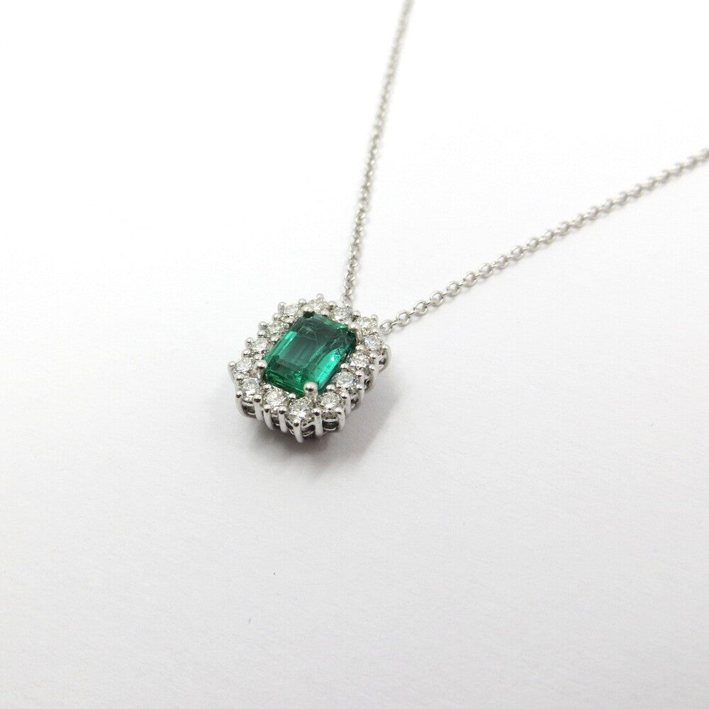 Collana con pendente DAVITE&DELUCCHI Oro, Diamanti e Smeraldo