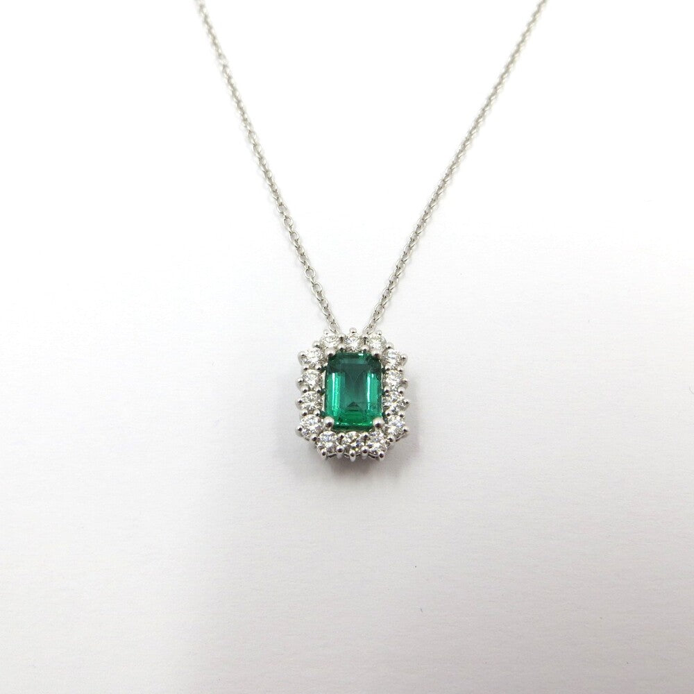 Collana con pendente DAVITE&DELUCCHI Oro, Diamanti e Smeraldo