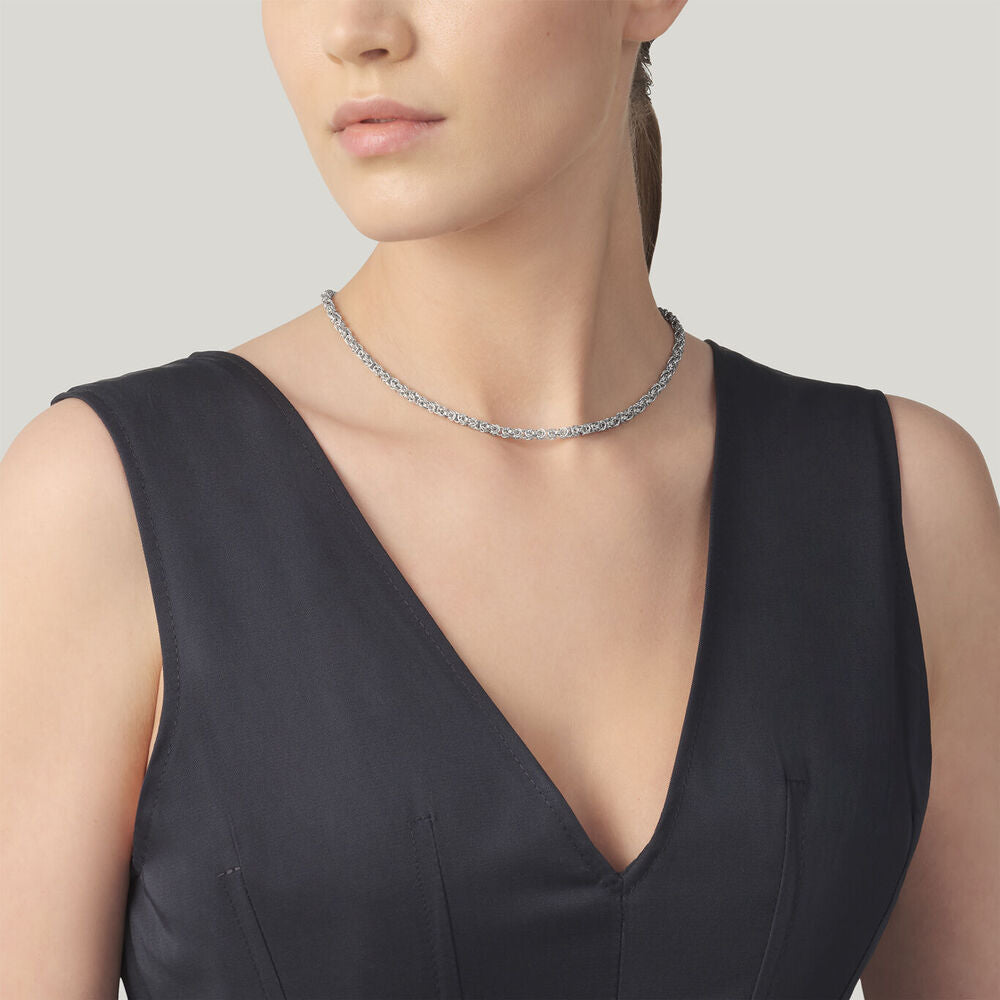Collana Giovanni Raspini Bizantina Mini Mini in Argento 925