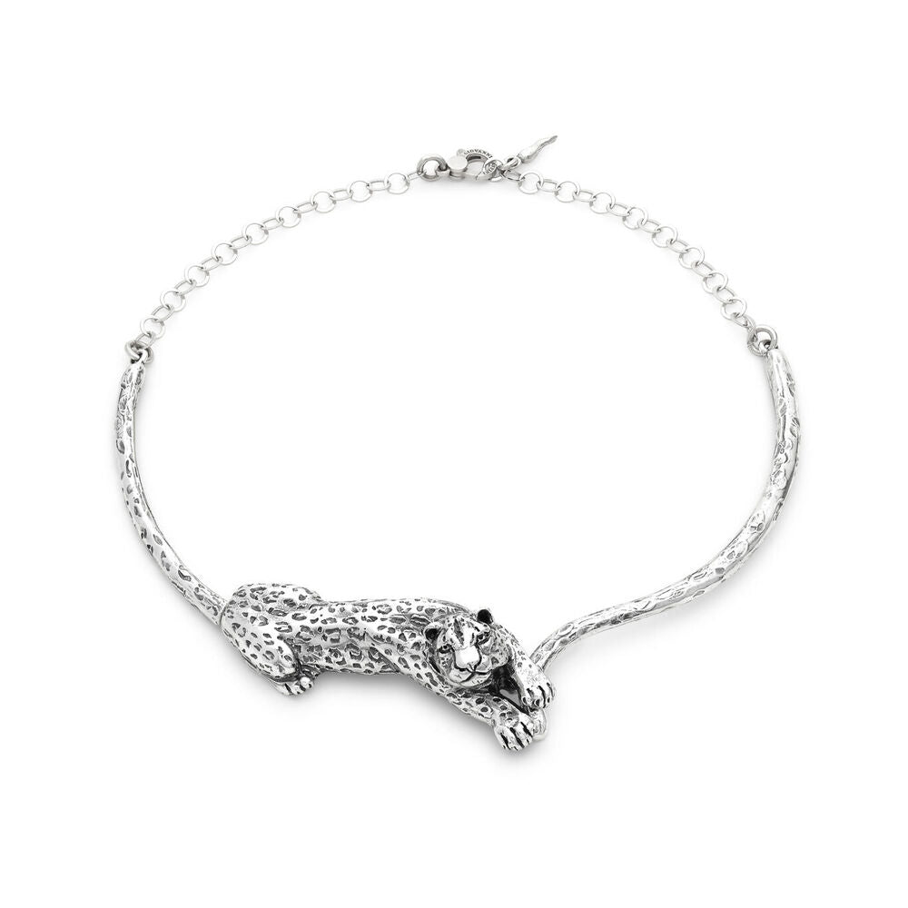 Collana Giovanni Raspini Leopardo in Argento 925